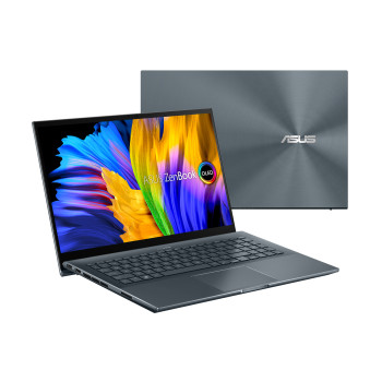 ASUS ZenBook Pro 15 OLED UM535QE-KY260W 5800H Notebook 39,6 cm (15.6") Ekran dotykowy Full HD AMD Ryzen™ 7 32 GB LPDDR4x-SDRAM