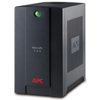 APC Back-UPS Technologia line-interactive 0,7 kVA 390 W 4 x gniazdo sieciowe