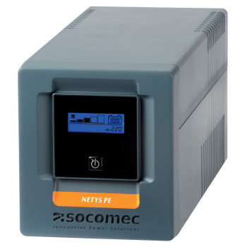 Socomec NETYS PE NPE-1000-LCD zasilacz UPS Technologia line-interactive 1 kVA 600 W 4 x gniazdo sieciowe