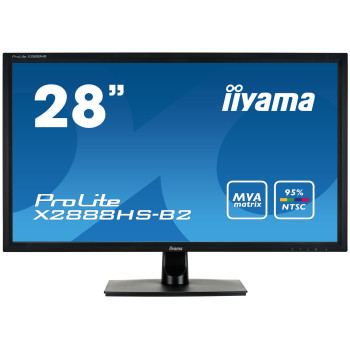 iiyama ProLite X2888HS-B2 monitor komputerowy 71,1 cm (28") 1920 x 1080 px Full HD LED Czarny