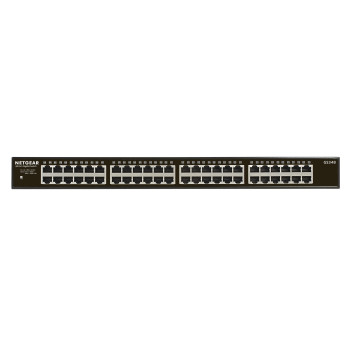 NETGEAR GS348 Nie zarządzany Gigabit Ethernet (10 100 1000) 1U Czarny
