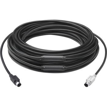 Logitech GROUP 15m Extender Cable kabel PS 2 6-p Mini-DIN Czarny