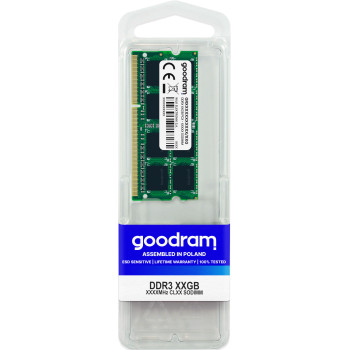Goodram GR1600S3V64L11S 4G moduł pamięci 4 GB 1 x 4 GB DDR3 1600 Mhz
