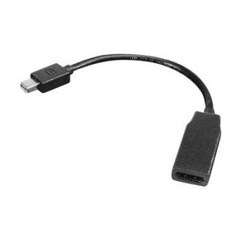 Lenovo 0B47089 adapter kablowy 0,2 m Mini DisplayPort HDMI Czarny