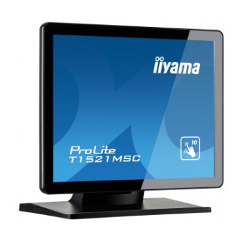 iiyama ProLite T1521MSC-B1 monitor komputerowy 38,1 cm (15") 1024 x 768 px LED Ekran dotykowy Blad Czarny