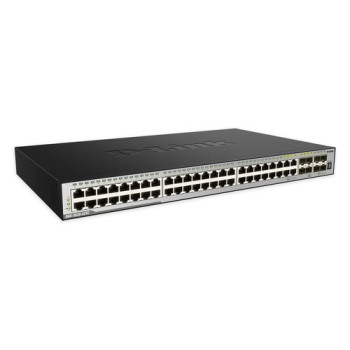 D-Link DGS-3630-52TC Zarządzany L3 Gigabit Ethernet (10 100 1000) 1U Czarny