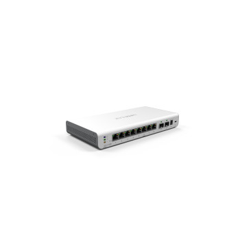 NETGEAR GC110P Zarządzany Gigabit Ethernet (10 100 1000) Obsługa PoE Szary