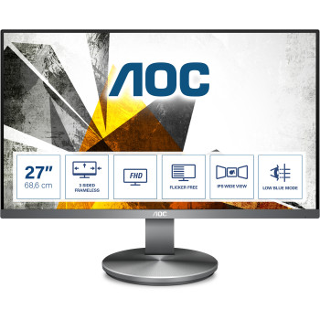 AOC 90 Series I2790VQ BT monitor komputerowy 68,6 cm (27") 1920 x 1080 px Full HD LED Czarny