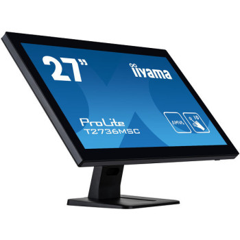 iiyama ProLite T2736MSC-B1 monitor komputerowy 68,6 cm (27") 1920 x 1080 px Full HD LED Ekran dotykowy Czarny