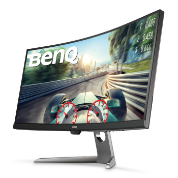 BenQ EX3501R 88,9 cm (35") 3440 x 1440 px UltraWide Quad HD LED Szary