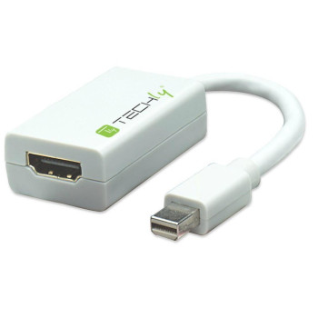 Techly Mini DisplayPort - HDMI M F 15 m Biały