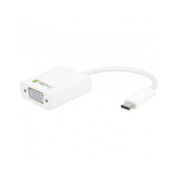 Techly IADAP-USB31-VGA zewnętrzna karta graficzna usb Biały