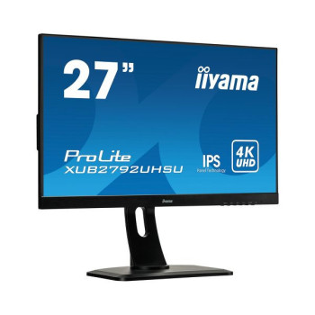 iiyama ProLite XUB2792UHSU-B1 LED display 68,6 cm (27") 3840 x 2160 px 4K Ultra HD Czarny