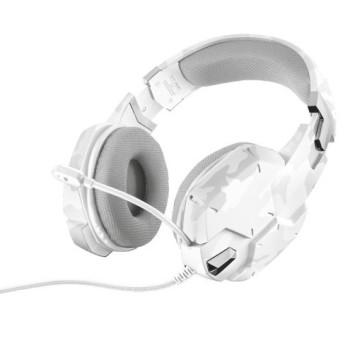 Trust GXT 322W Zestaw słuchawkowy Przewodowa Opaska na głowę Gaming Biały
