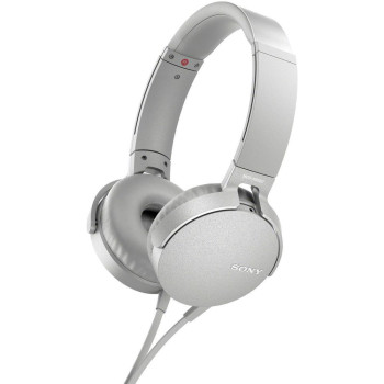 Sony MDR-XB550AP Zestaw słuchawkowy Przewodowa Opaska na głowę Połączenia muzyka Biały