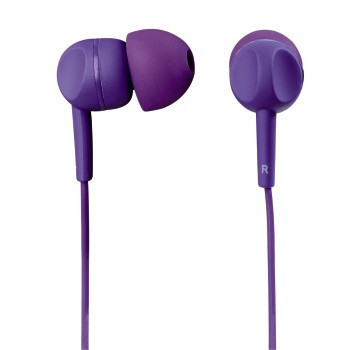 Hama EAR3005PL Zestaw słuchawkowy Przewodowa Douszny Połączenia muzyka Fioletowy