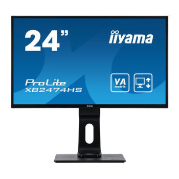 iiyama ProLite XB2474HS-B2 LED display 59,9 cm (23.6") 1920 x 1080 px Full HD Czarny