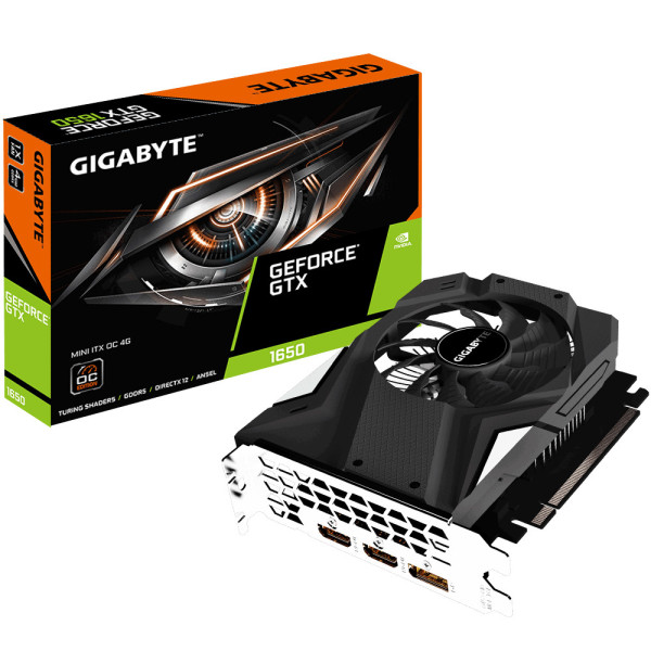 Gigabyte GV-N1650IXOC-4GD karta graficzna NVIDIA GeForce GTX 1650 4 GB GDDR5 Gigabyte GV-N1650IXOC-4GD karta graficzna NVIDIA GeForce GTX 1650 4 GB GDDR5