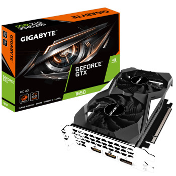 Gigabyte GV-N1650OC-4GD karta graficzna NVIDIA GeForce GTX 1650 4 GB GDDR5