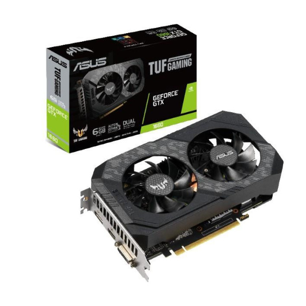 ASUS TUF-GTX1660-6G-GAMING NVIDIA GeForce GTX 1660 6 GB GDDR5 ASUS TUF-GTX1660-6G-GAMING NVIDIA GeForce GTX 1660 6 GB GDDR5