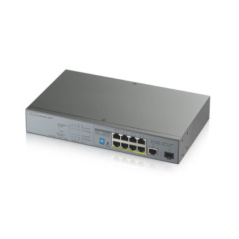 Zyxel GS1300-10HP Nie zarządzany Gigabit Ethernet (10 100 1000) Obsługa PoE Szary