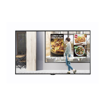 LG 55XS2E-B signage display Płaski panel Digital Signage 139,7 cm (55") LCD 2500 cd m² Full HD Czarny Web OS 24 7