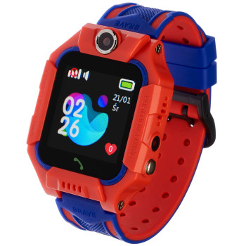 Garett Electronics Kids Play 3,66 cm (1.44") LCD 2G Niebieski, Czerwony GPS
