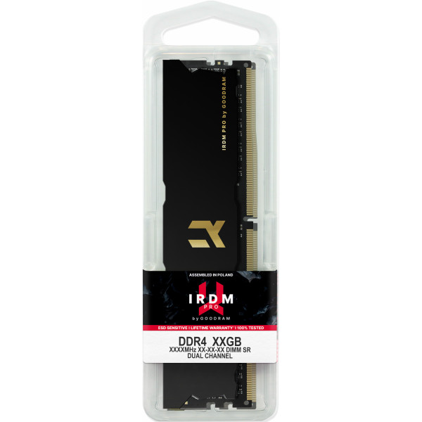 Goodram IRDM PRO moduł pamięci 32 GB 2 x 16 GB DDR4 3600 Mhz Goodram IRDM PRO moduł pamięci 32 GB 2 x 16 GB DDR4 3600 Mhz