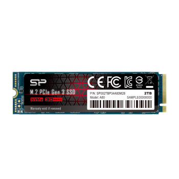 Silicon Power SP256GBP34A80M28 urządzenie SSD M.2 256 GB PCI Express 3.0 SLC NVMe