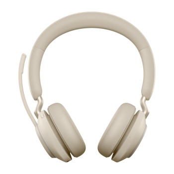 Jabra Evolve2 65, MS Stereo Zestaw słuchawkowy Bezprzewodowy Opaska na głowę Biuro centrum telefoniczne USB Type-C Bluetooth