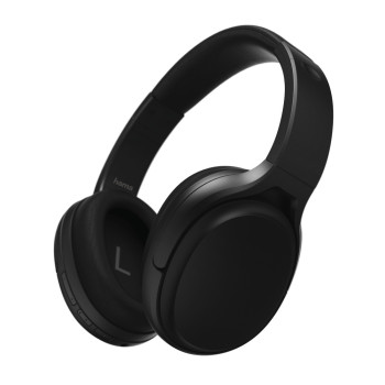 Hama Tour ANC Zestaw słuchawkowy Przewodowy i Bezprzewodowy Opaska na głowę Połączenia muzyka Bluetooth Czarny