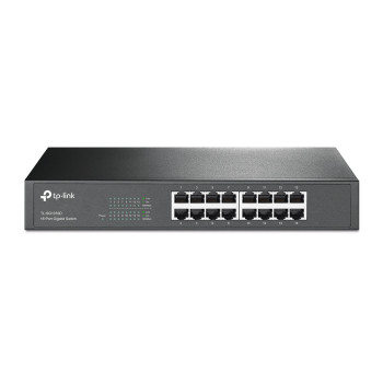 TP-Link TL-SG1016D Nie zarządzany Gigabit Ethernet (10 100 1000) Czarny
