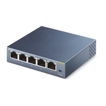 TP-Link TL-SG105 Nie zarządzany Gigabit Ethernet (10 100 1000) Czarny