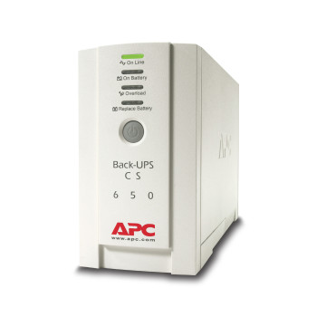 APC Back-UPS Czuwanie (Offline) 0,65 kVA 400 W 4 x gniazdo sieciowe