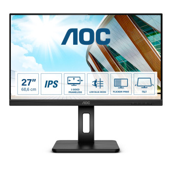 AOC P2 27P2Q LED display 68,6 cm (27") 1920 x 1080 px Full HD Czarny