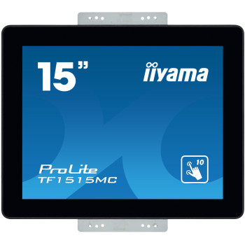 iiyama ProLite TF1515MC-B2 monitor komputerowy 38,1 cm (15") 1024 x 768 px XGA LED Ekran dotykowy Czarny