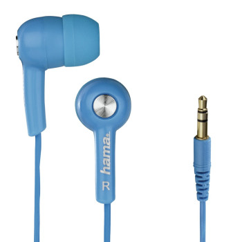 Hama HK2103 Słuchawki Przewodowa Douszny Muzyka Niebieski