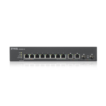 Zyxel GS2220-10-EU0101F łącza sieciowe Zarządzany L2 Gigabit Ethernet (10 100 1000) Czarny