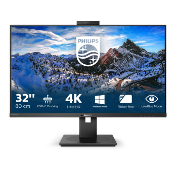 Philips P Line 329P1H 00 LED display 80 cm (31.5") 3840 x 2160 px 4K Ultra HD Czarny