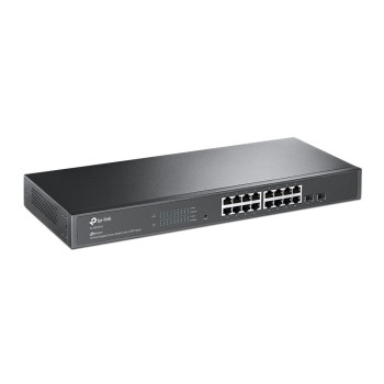 TP-Link TL-SG2218 łącza sieciowe Zarządzany L2 L2+ Gigabit Ethernet (10 100 1000) 1U Czarny