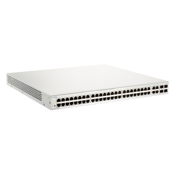 D-Link DBS-2000-52MP łącza sieciowe Zarządzany L2 Gigabit Ethernet (10 100 1000) Obsługa PoE Szary