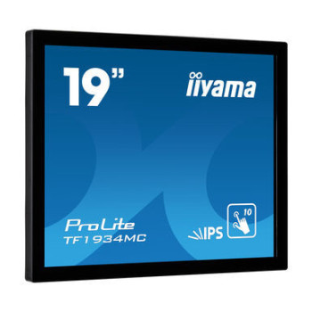 iiyama ProLite TF1934MC-B7X monitor komputerowy 48,3 cm (19") 1280 x 1024 px SXGA LED Ekran dotykowy Czarny