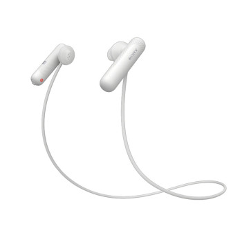 Sony WISP500W słuchawki zestaw słuchawkowy Bezprzewodowy Douszny Sport Micro-USB Bluetooth Biały