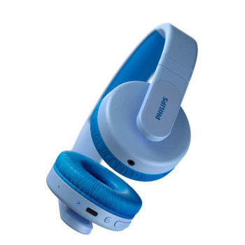 Philips TAK4206BL 00 słuchawki zestaw słuchawkowy Przewodowy i Bezprzewodowy Opaska na głowę USB Type-C Bluetooth Niebieski