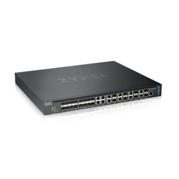 Zyxel XS3800-28 Zarządzany L2+ 10G Ethernet (100 1000 10000) Czarny