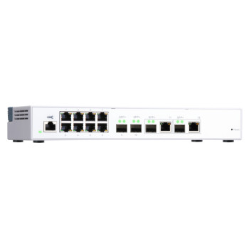 QNAP QSW-M408-2C łącza sieciowe Zarządzany L2 10G Ethernet (100 1000 10000) Biały