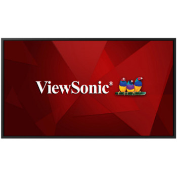 Viewsonic CDE5520 signage display Płaski panel Digital Signage 139,7 cm (55") IPS 400 cd m² 4K Ultra HD Czarny Procesor