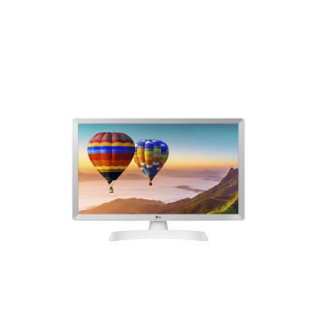 LG 24TN510S-WZ.API monitor komputerowy 61 cm (24") 1366 x 768 px HD LED Biały