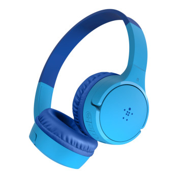 Belkin SOUNDFORM Mini Zestaw słuchawkowy Przewodowy i Bezprzewodowy Opaska na głowę Muzyka Micro-USB Bluetooth Niebieski