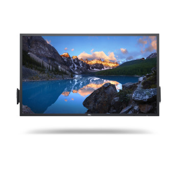 DELL C5522QT signage display Interaktywny płaski panel 138,8 cm (54.6") LCD 350 cd m² 4K Ultra HD Czarny Ekran dotykowy